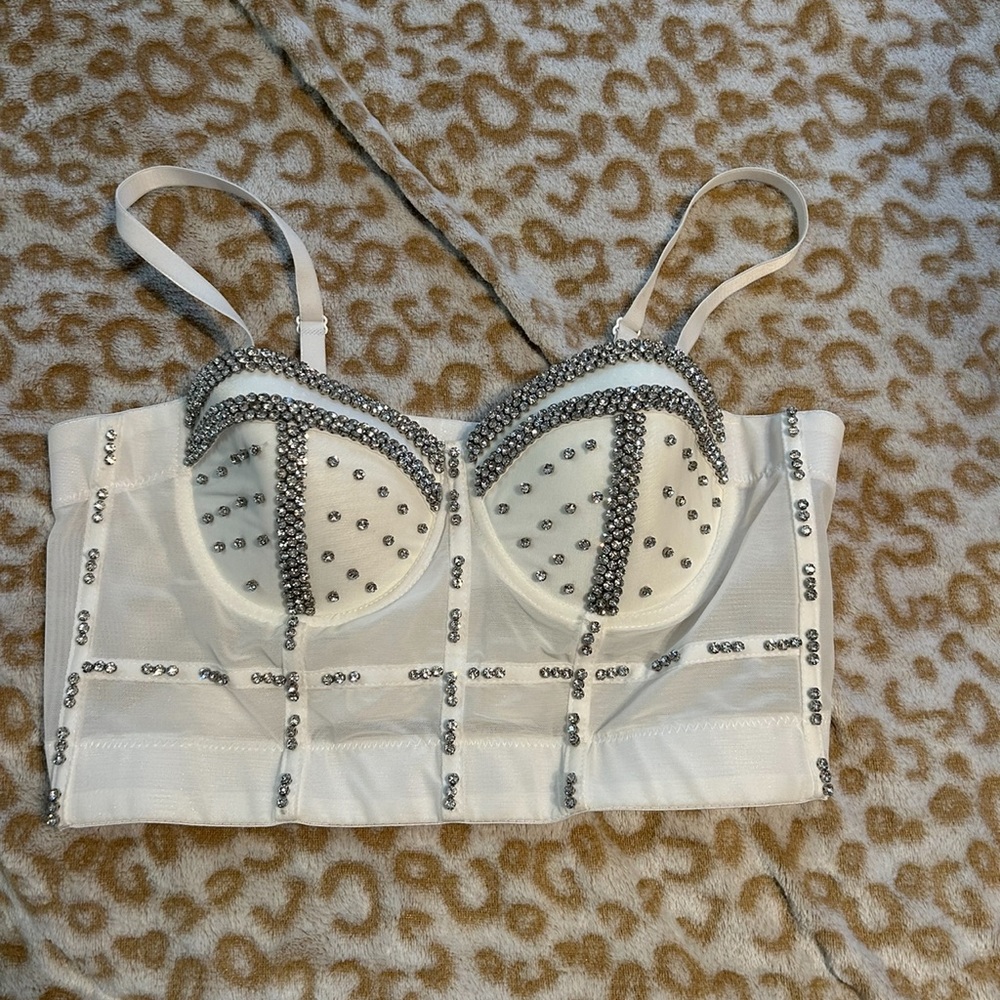 Sparkly Corset Top